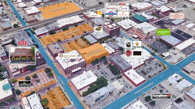 143 N Rock Island St, Wichita, KS - AERIAL  map view