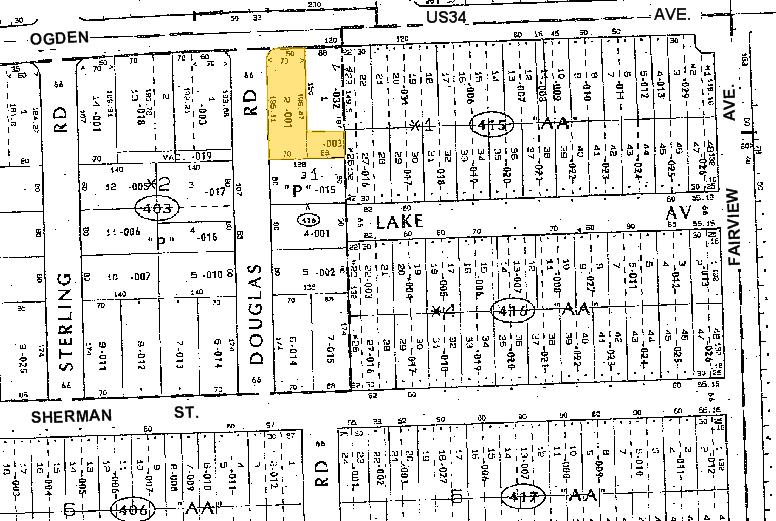 515 Ogden Ave, Downers Grove, IL for lease - Plat Map - Image 2 of 7