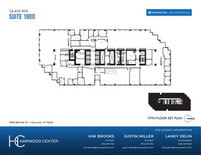 1999 Bryan St, Dallas, TX for lease Floor Plan- Image 1 of 1