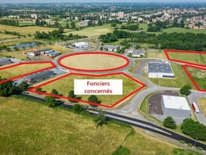 Digoin - AERIAL  map view - Image1