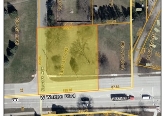 More details for 392 W Walton Blvd, Pontiac, MI - Land for Sale
