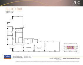 200 E Broward Blvd, Fort Lauderdale, FL for lease Floor Plan- Image 1 of 2