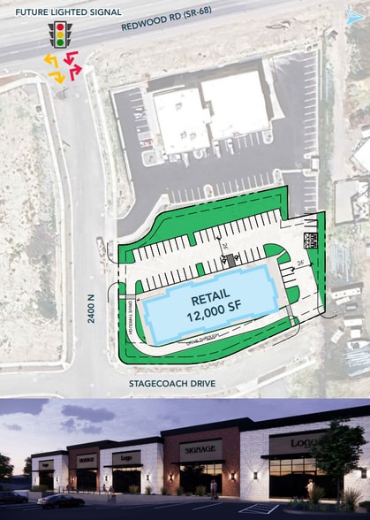 2400 Stagecoach Drive, Saratoga Springs, UT for lease - Site Plan - Image 3 of 3