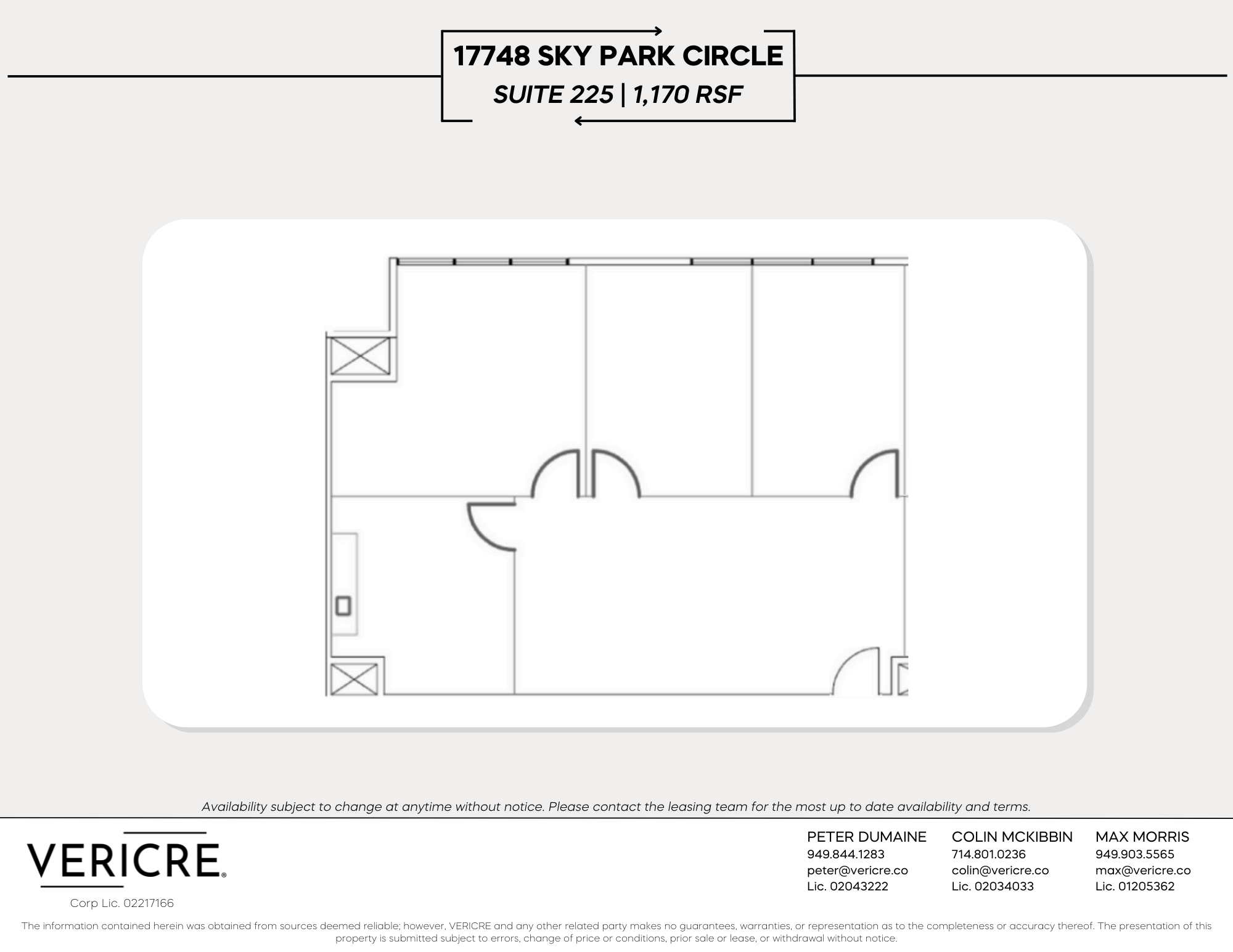 17752 Sky Park Cir, Irvine, CA for lease Floor Plan- Image 1 of 1