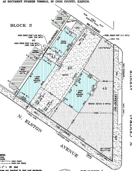 5703 N Elston Ave, Chicago, IL for sale - Plat Map - Image 2 of 2