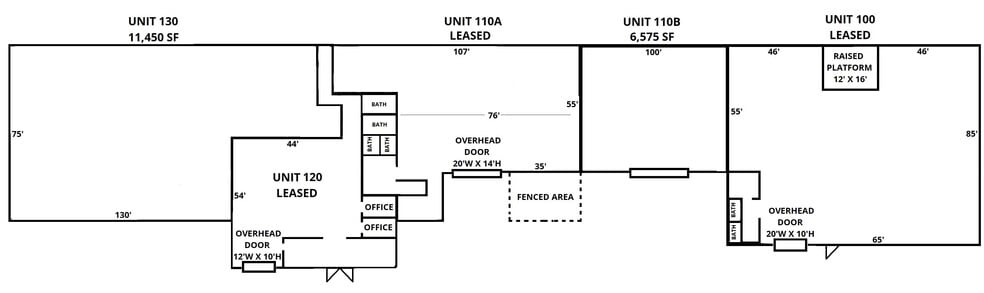 405 N Charles St, Daytona Beach, FL for lease - Floor Plan - Image 3 of 3