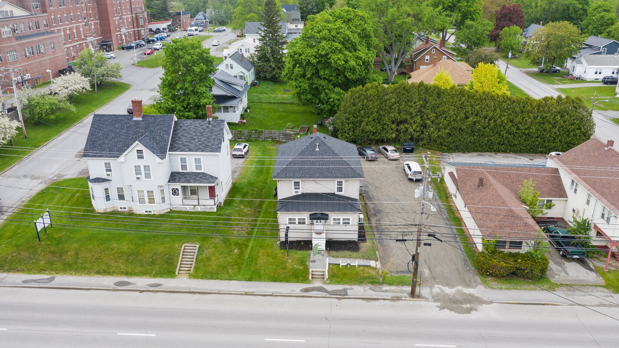 162 College Ave, Waterville, ME for sale Aerial- Image 1 of 1