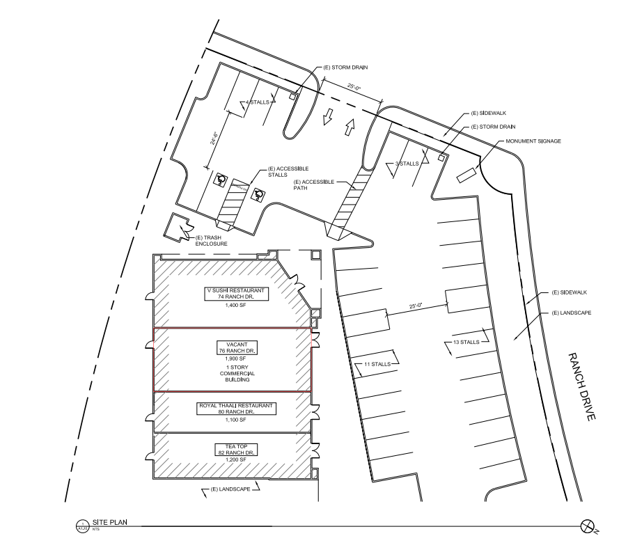 76 Ranch Dr, Milpitas, CA for lease Site Plan- Image 1 of 1