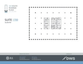 222 S Riverside Plz, Chicago, IL for lease Site Plan- Image 2 of 2