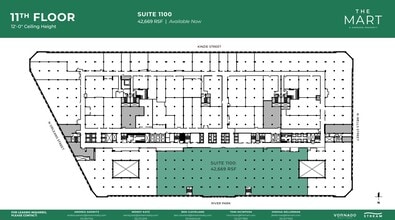 222 Merchandise Mart Plz, Chicago, IL for lease Floor Plan- Image 1 of 1
