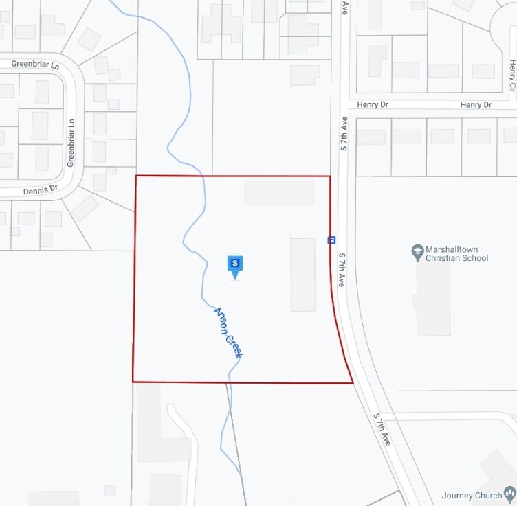 1407 S 7th Ave, Marshalltown, IA for sale Plat Map- Image 1 of 1