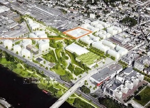 Angers, MEL - AERIAL map view