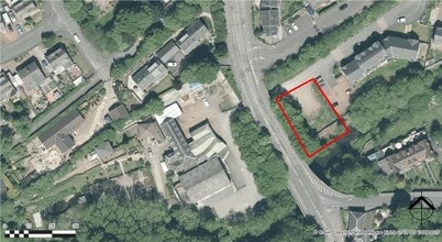 Valleyfield Rd, Penicuik, MLN - AERIAL  map view