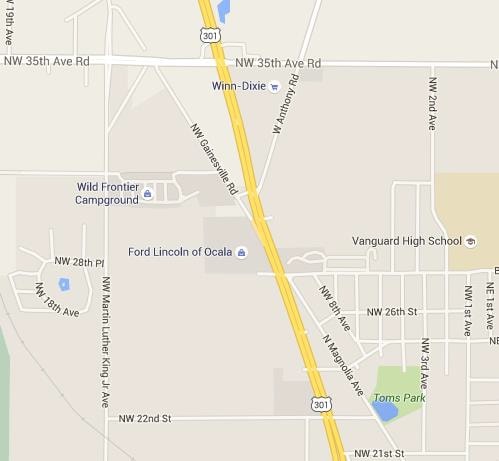 2555 NW Pine Ave, Ocala, FL for lease Aerial- Image 1 of 9