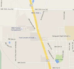 2555 NW Pine Ave, Ocala, FL - AERIAL  map view