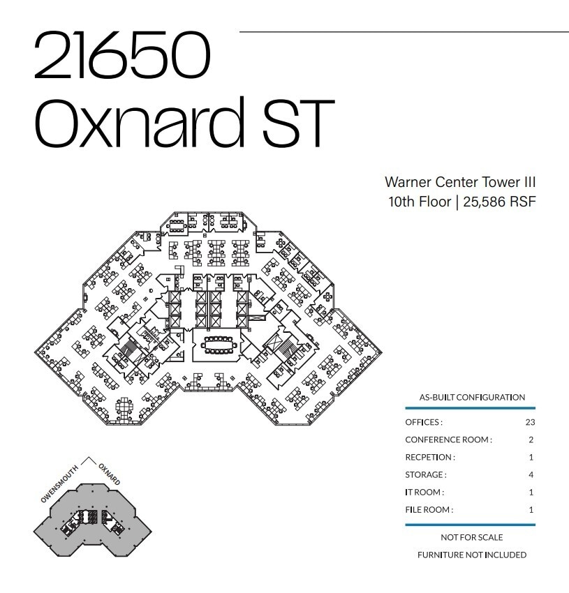 21600 Oxnard St, Woodland Hills, CA for lease Floor Plan- Image 1 of 1