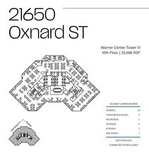 21600 Oxnard St, Woodland Hills, CA for lease Floor Plan- Image 1 of 1