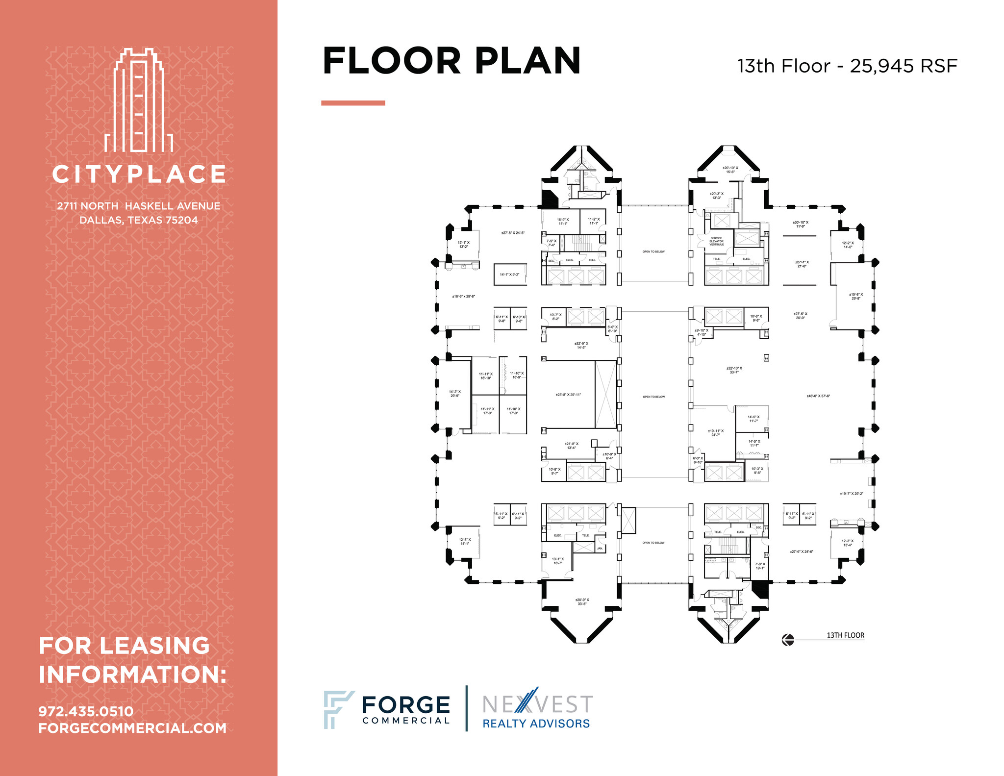 2711 N Haskell Ave, Dallas, TX for lease Floor Plan- Image 1 of 16