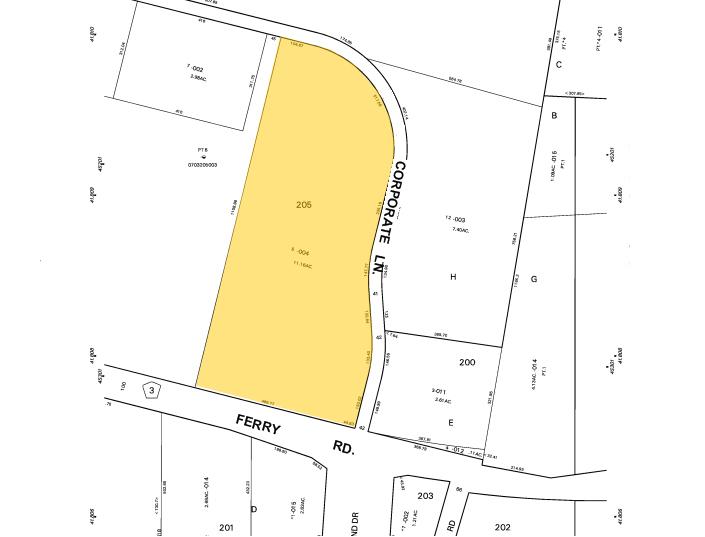 2012 Corporate Ln, Naperville, IL for lease - Plat Map - Image 2 of 7