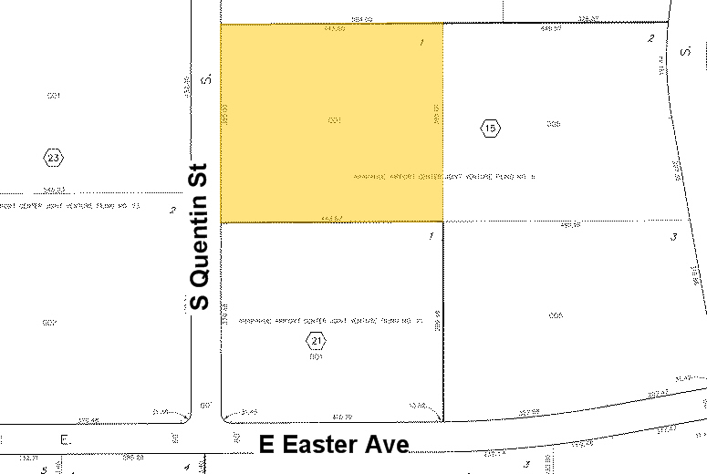 6982 S Quentin St, Englewood, CO for lease - Plat Map - Image 2 of 3