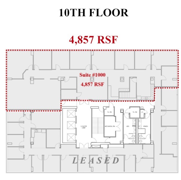 8737 Colesville Rd, Silver Spring, MD for lease Floor Plan- Image 1 of 1