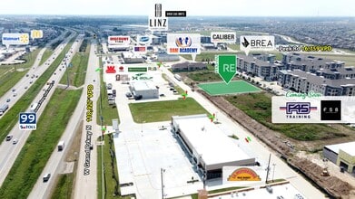 00 Peek Rd, Katy, TX - AERIAL  map view - Image1