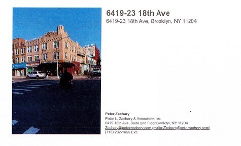 6419-23 18th Ave, Brooklyn, NY for sale Primary Photo- Image 1 of 1