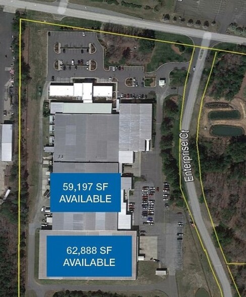 100 Enterprise Ct, Oxford, NC for lease - Aerial - Image 3 of 5