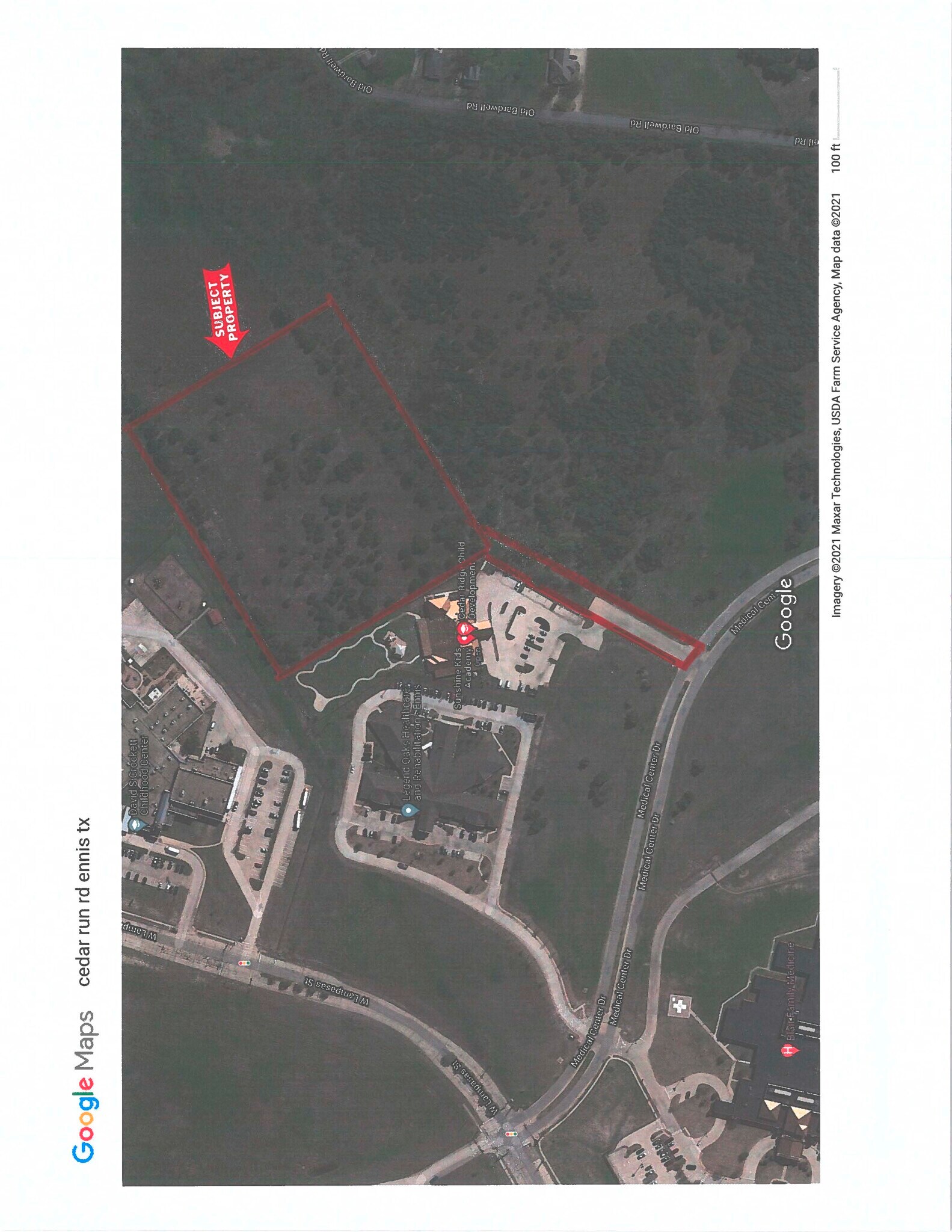 1702 Cedar Run Road, Ennis, TX for sale Building Photo- Image 1 of 1