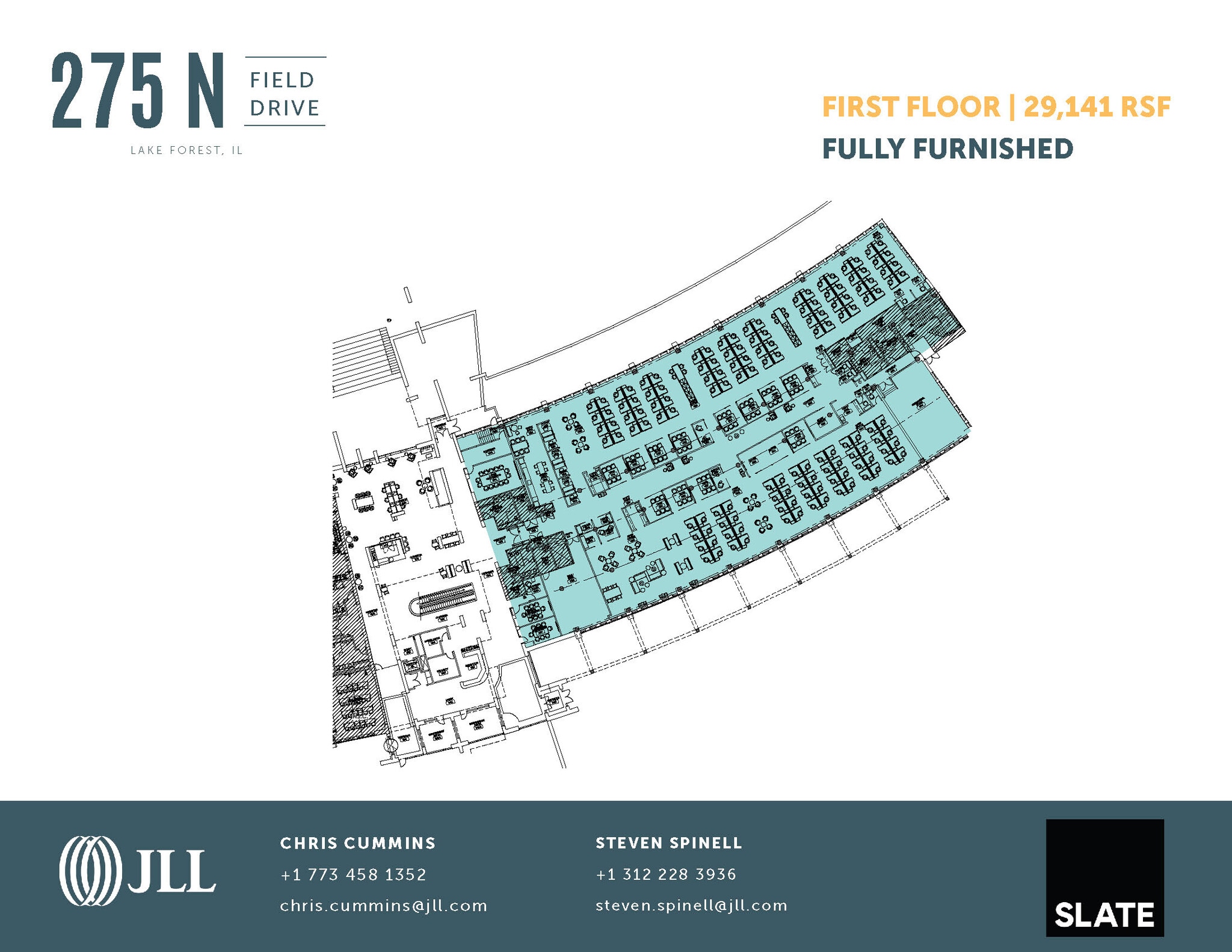 275 N Field Dr, Lake Forest, IL for lease Floor Plan- Image 1 of 1