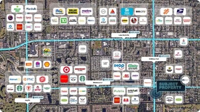 4866 Military trl, Greenacres, FL - AERIAL map view