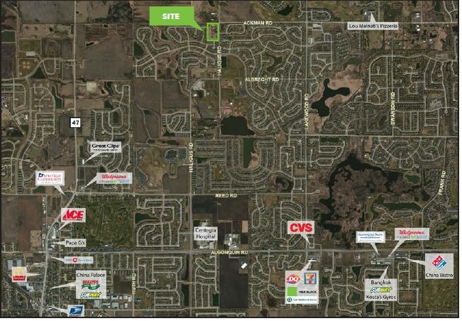 SWC of Haligus & Ackman Rd, Lake In The Hills, IL for sale - Building Photo - Image 1 of 1