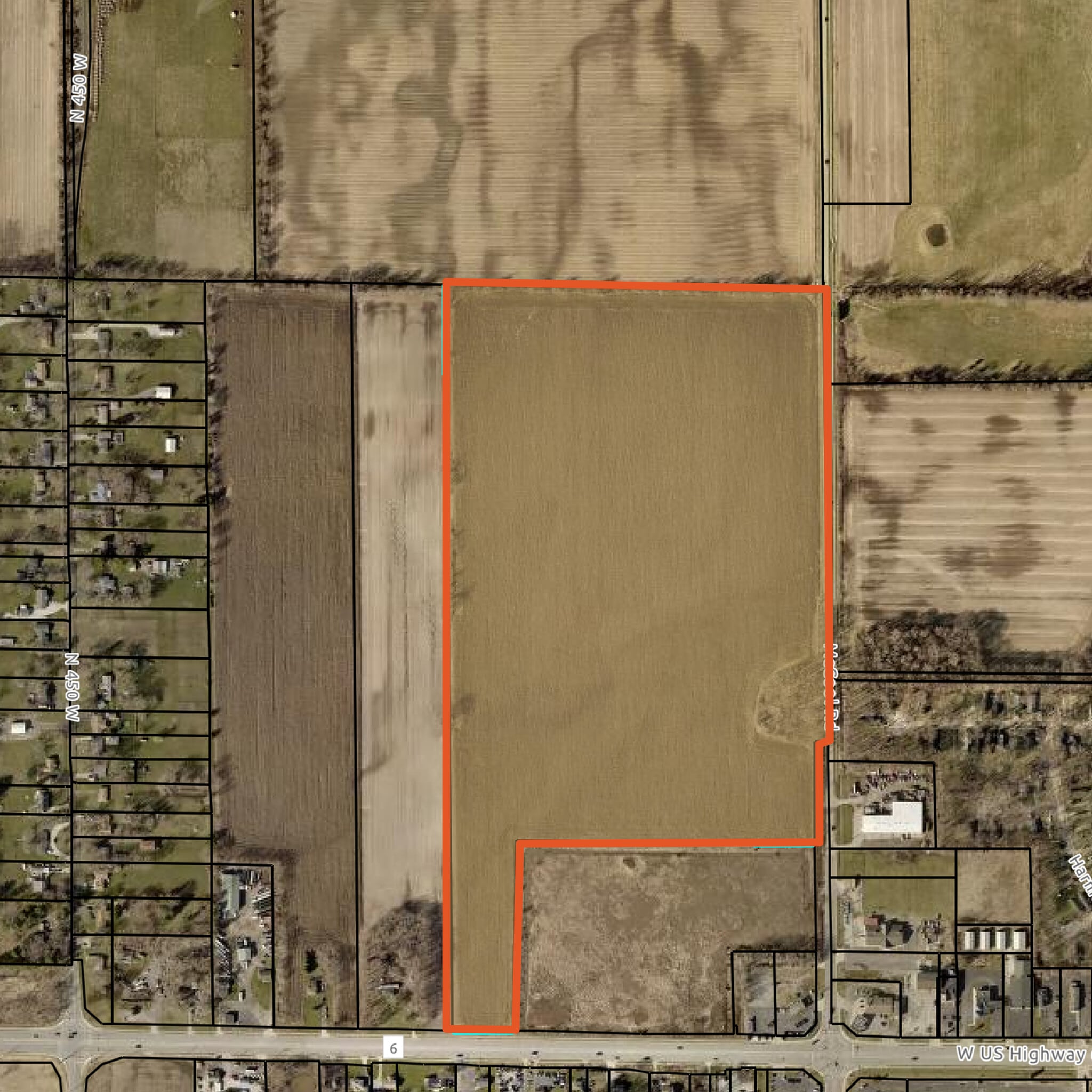 423 U.S. 6 Hwy, Valparaiso, IN for sale Aerial- Image 1 of 2