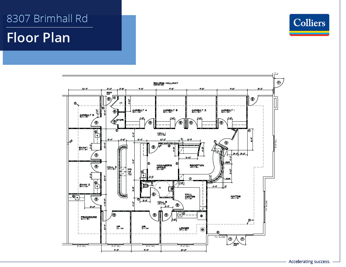 8307 Brimhall Rd, Bakersfield, CA for lease Floor Plan- Image 1 of 1