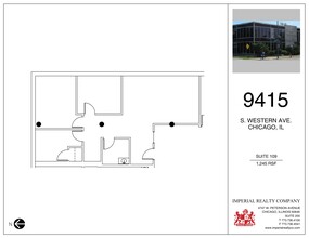 9415 S Western Ave, Chicago, IL for lease Site Plan- Image 1 of 1