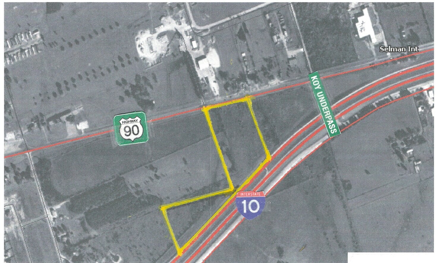 Katy Frwy & Hwy 90, Sealy, TX 77474