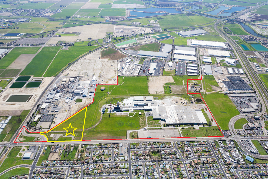 500 E Louise Ave, Lathrop, CA for lease - Aerial - Image 1 of 1