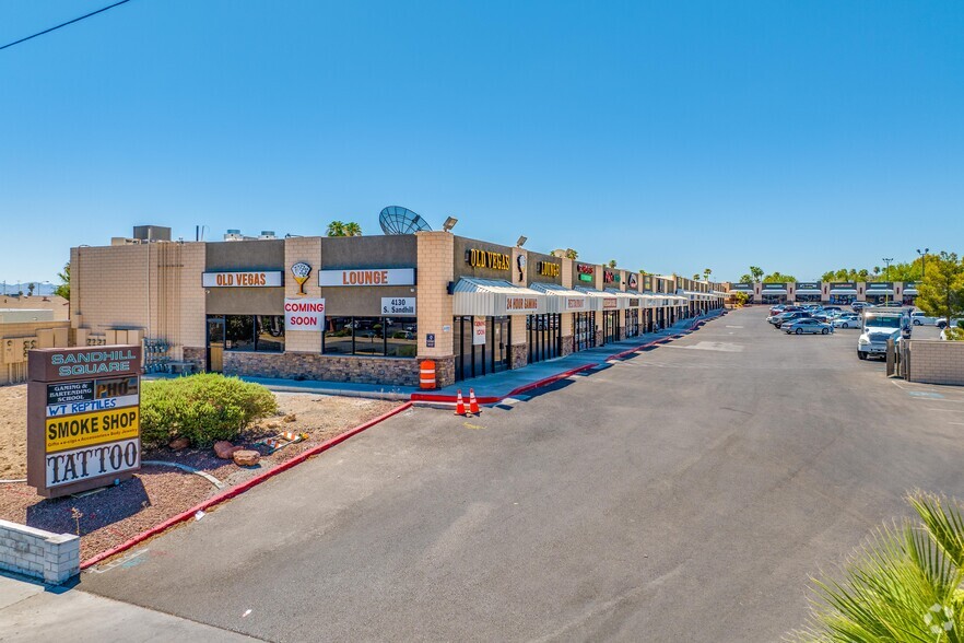 4130-4180 S Sandhill Rd, Las Vegas, NV for lease - Building Photo - Image 1 of 26