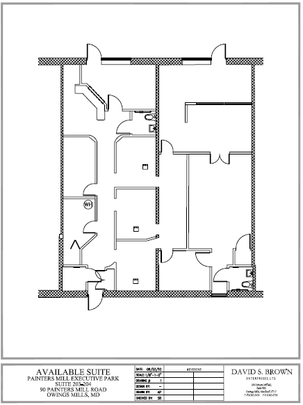 90 Painters Mill Rd, Owings Mills, MD for lease Floor Plan- Image 1 of 1