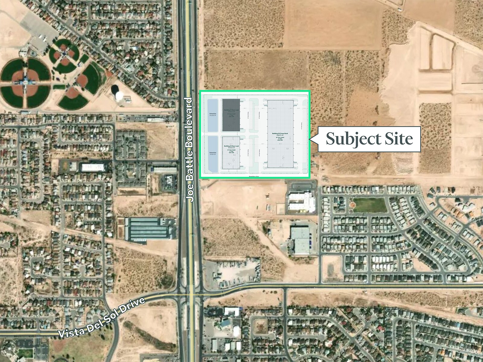 Joe Battle Blvd., El Paso, TX 79936 NIT Loop 375 Industrial