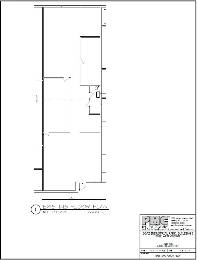 2198 WV-14, Williamstown, WV for lease Floor Plan- Image 1 of 3