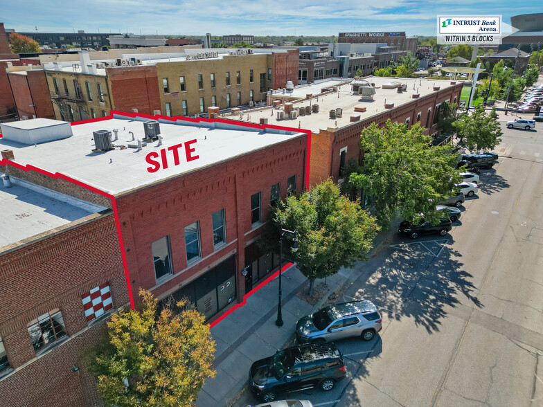 114 N St Francis St, Wichita, KS for lease - Building Photo - Image 2 of 6