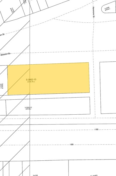 500 Commonwealth Ave, Boston, MA for lease - Plat Map - Image 3 of 3