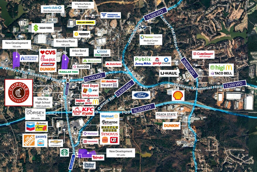 147 Commerce Dr, Villa Rica, GA for sale - Aerial - Image 2 of 7