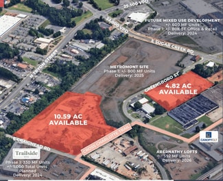 More details for 3823 Raleigh St. & 3940 Greensboro St – Land for Sale, Charlotte, NC