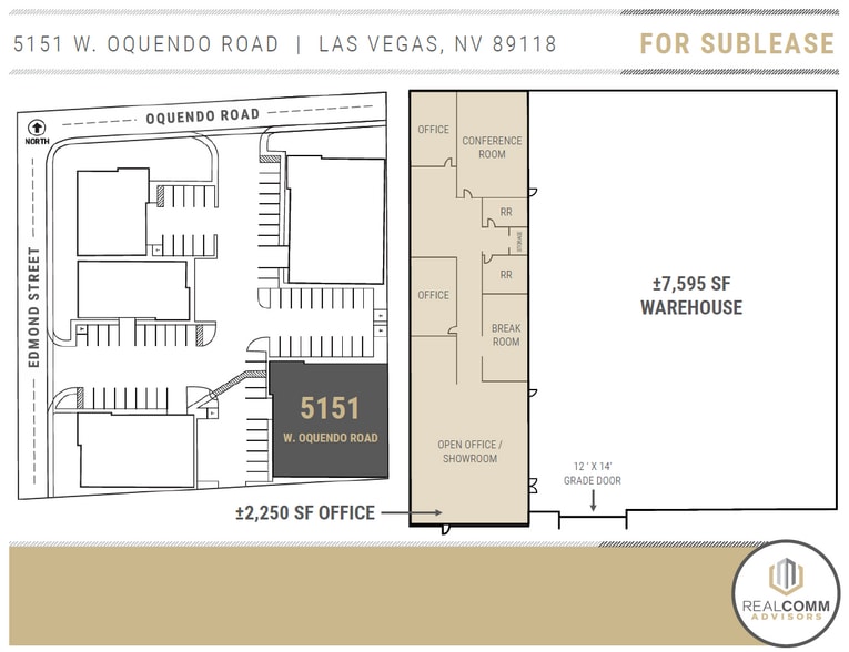 5151 W Oquendo Rd, Las Vegas, NV for lease - Building Photo - Image 3 of 13