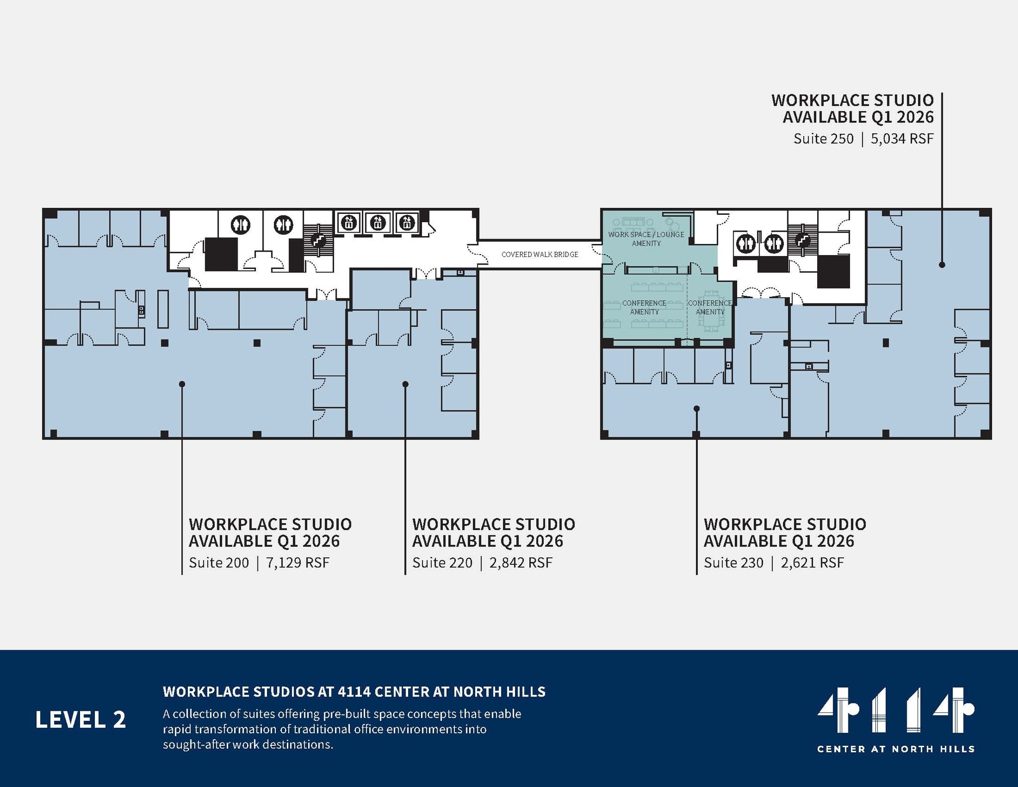 4000 Center At North Hills St, Raleigh, NC for lease Floor Plan- Image 1 of 1