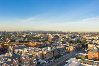 3206 W 8th St, Los Angeles, CA - aerial  map view