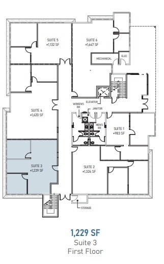 5665 Oberlin Dr, San Diego, CA 92121 - Unit 3 -  - Floor Plan - Image 1 of 1