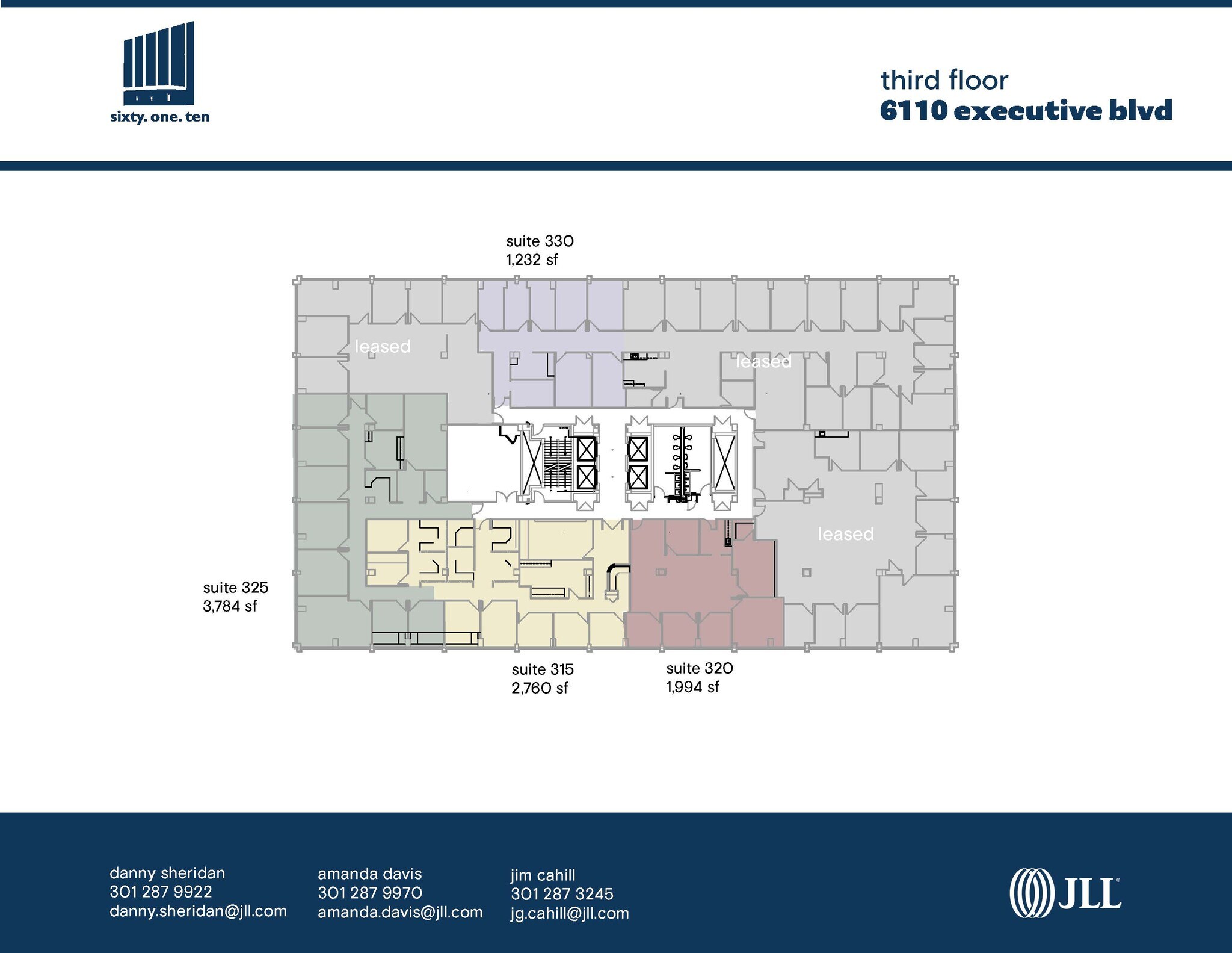 6110 Executive Blvd, Rockville, MD for lease Floor Plan- Image 1 of 1